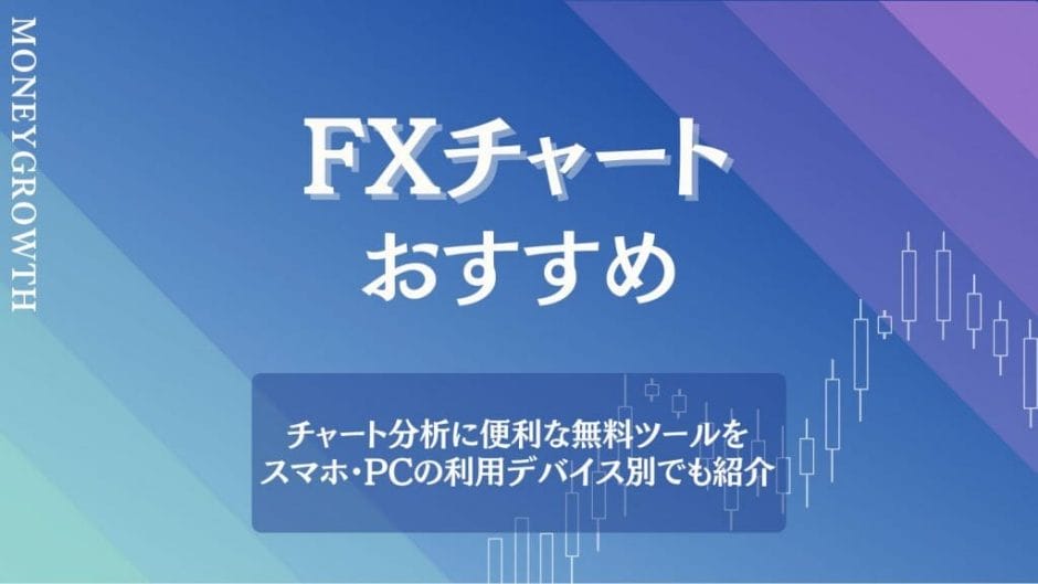 おすすめのFXチャートを比較している記事